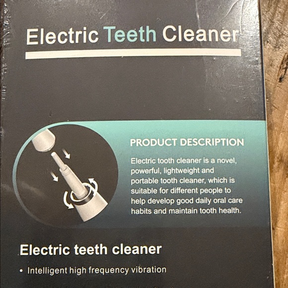Electric Teeth Cleaner Oral Care Kit - White - Picture 2 of 5